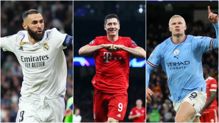 Foto: Getty Images - Artilheiros da Champions League nos últimos cinco anos
