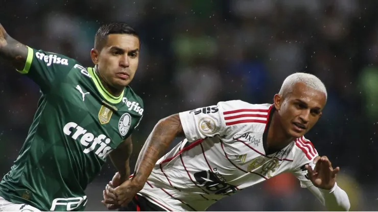 Flamengo vs Palmeiras pelo Brasileirão. (Photo by Miguel Schincariol/Getty Images)
