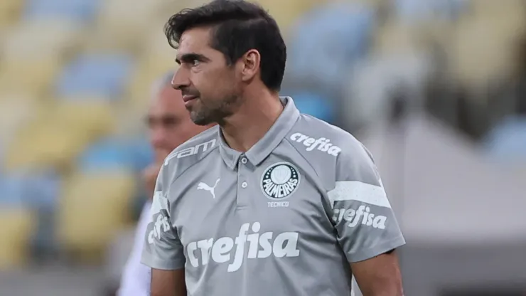 Abel Ferreira: técnico abriu o jogo em coletiva (Foto: Cesar Greco/Palmeiras/Divulgação)
