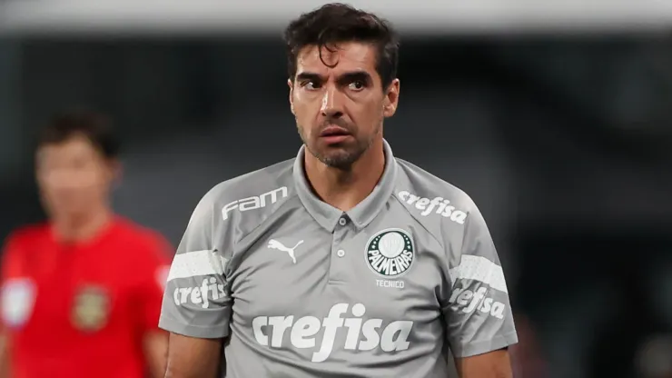 Abel Ferreira: técnico tem futuro incerto no Verdão (Foto: Cesar Greco/Palmeiras/Divulgação)
