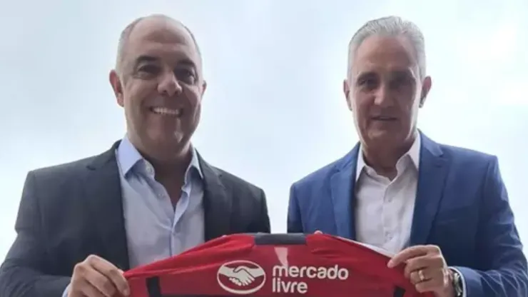 Braz e Tite: Flamengo deve contratar uma série de reforços para 2024 (Foto: Nathã Soares /CRF /Divulgação)
