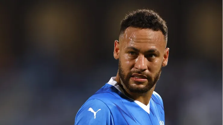 Neymar pelo Al Hilal. (Photo by Francois Nel/Getty Images)
