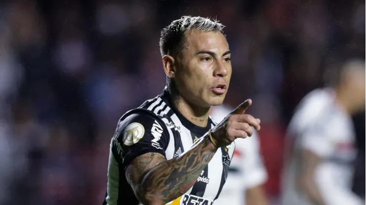 Vargas é ídolo do Galo. (Photo by Alexandre Schneider/Getty Images)
