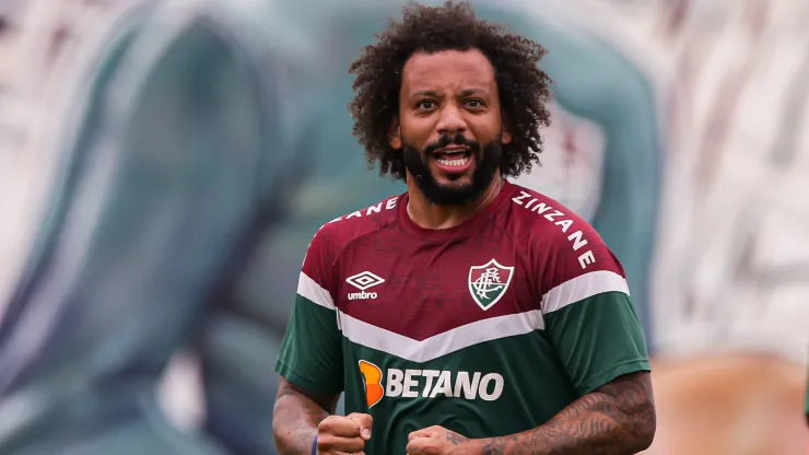 Marcelo: lateral projetou a participação do Flu no Mundial (Foto: Marcelo Gonçalves/Fluminense/Divulgação)
