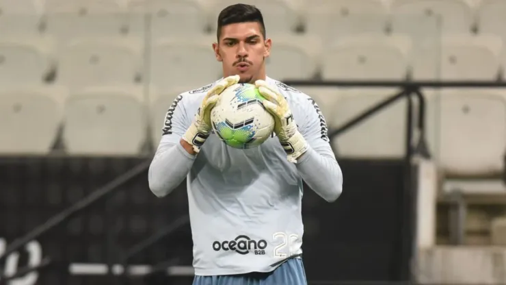 João Paulo: goleiro interessa ao Grêmio (Foto: Ivan Storti/Santos FC/Divulgação)
