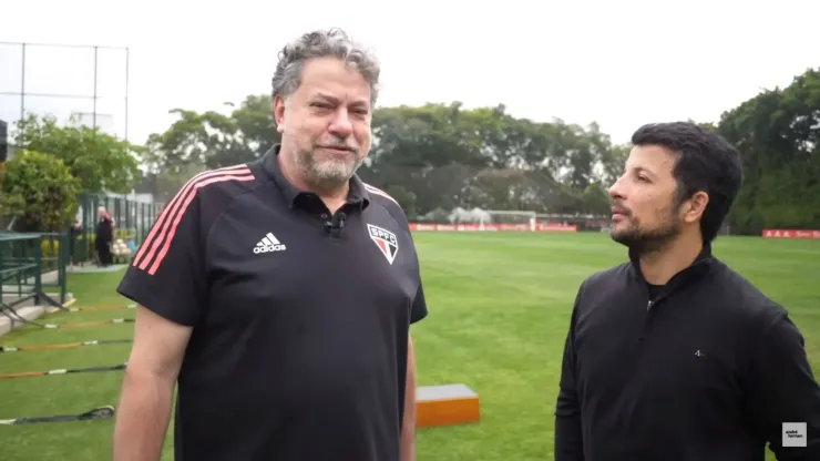 Hernan crava negócio fechado por Casares no São Paulo. Foto: Reprodução YouTube
