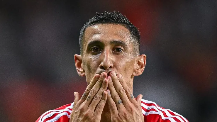 Di María causa com torcida nacional. Foto: Octavio Passos/Getty Images
