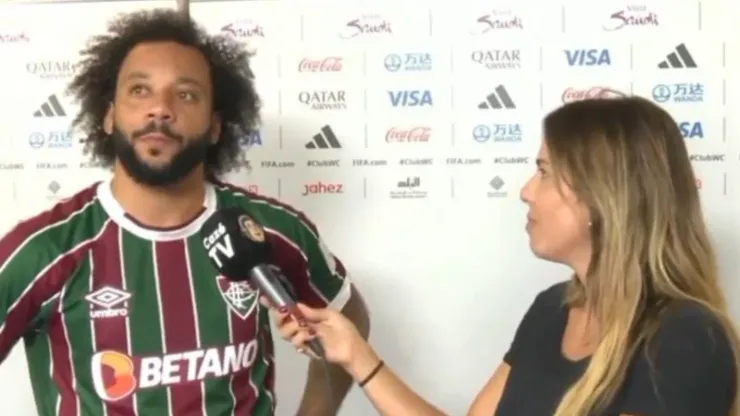 Fala de Marcelo vira chacota na web (Foto: Reprodução/Caze TV)
