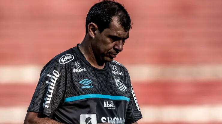 Carille: de olho na 1ª rodada do Paulistão (Foto: Ivan Storti/Santos FC/Divulgação)
