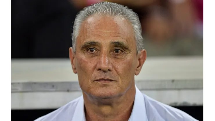 Tite, técnico do flamengo. Foto: Thiago Ribeiro/AGIF
