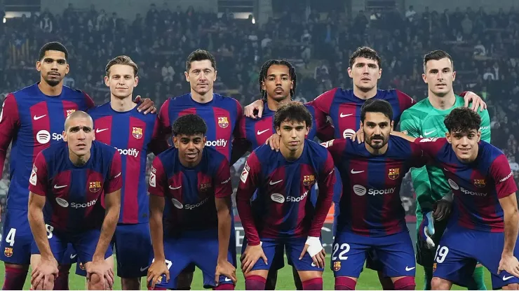 Jogadores do Barcelona escolhem novo técnico. (Photo by Alex Caparros/Getty Images)
