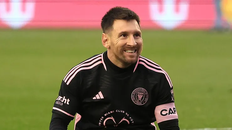 Messi foi citado por Renato em coletiva no Grêmio (Foto: Carmen Mandato/Getty Images)
