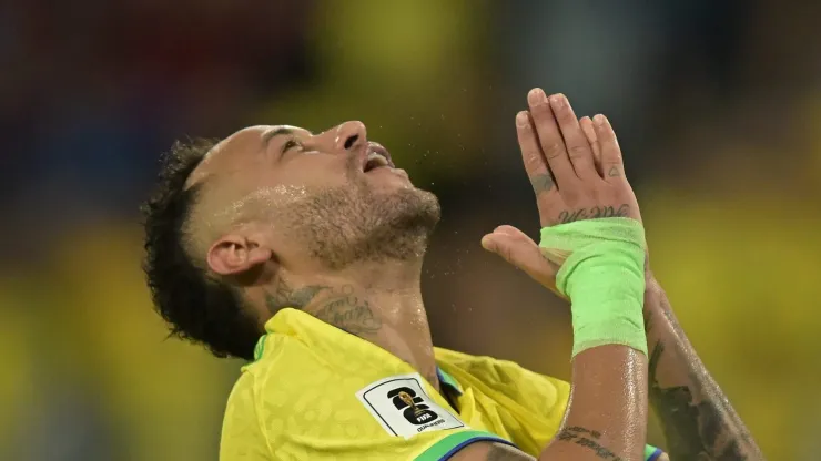 Neymar aparece para disparar contra haters. Foto: Pedro Vilela/Getty Images
