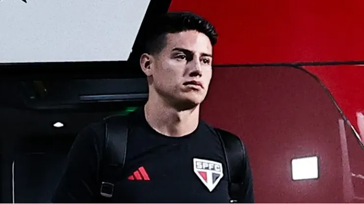 James Rodríguez é assunto no São Paulo. Foto: Fabio Giannelli/AGIF
