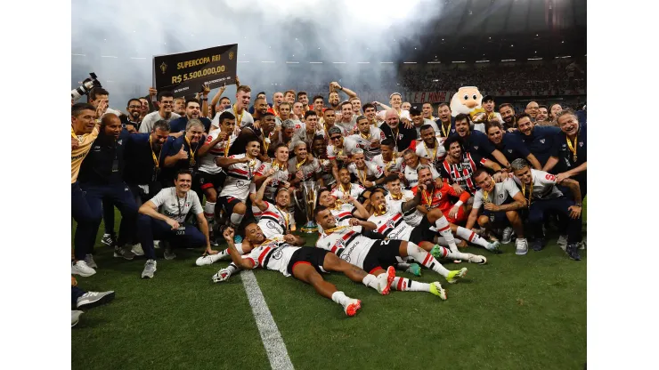 Campeão da Supercopa é alvo do Botafogo. Foto: Rubens Chiri / saopaulofc
