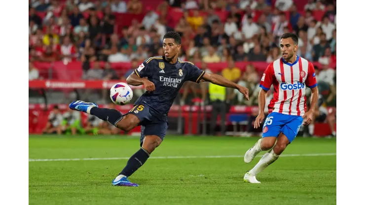 Real Madrid e Girona jogaram em setembro no estádio dos catalães. O reencontro vale a liderança da tabela em La Liga (Foto: Alex Caparros/Getty Images)
