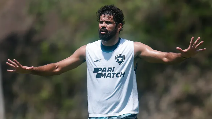 Diego Costa: novo reforço do Grêmio (Foto: Vitor Silva/Botafogo/Divulgação)
