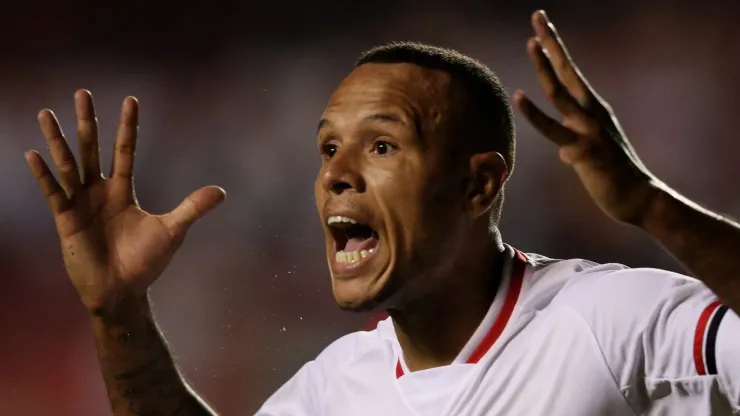 Luís Fabiano em ação pelo São Paulo. Foto: Friedemann Vogel/Getty Images
