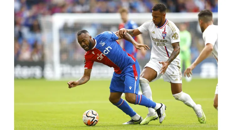 Lyon e Crystal Palace em amistoso na cidade de Londres, em agosto de 2023  (Foto: Peter Nicholls/Getty Images)
