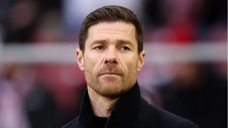 Xabi Alonso se aproxima de trocar o Bayer Leverkusen por gigante europeu.(Photo by Adam Pretty/Getty Images)
