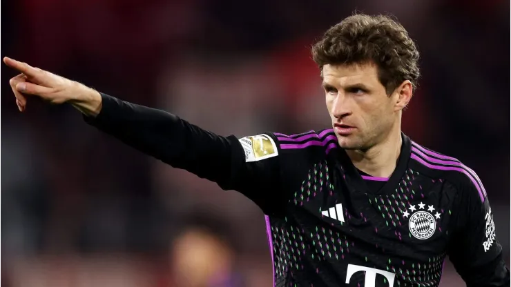 Thomas Mueller of Bayern Munich  (Photo by Alexander Hassenstein/Getty Images)
