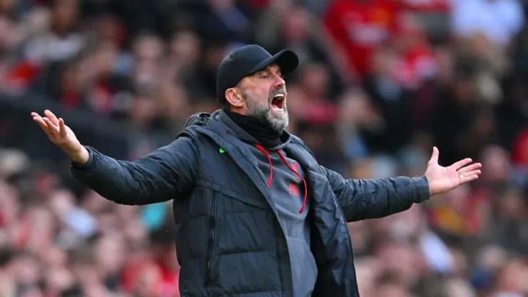 Klopp perdeu a paciência com um jornalista (Foto: Stu Forster/Getty Images)
