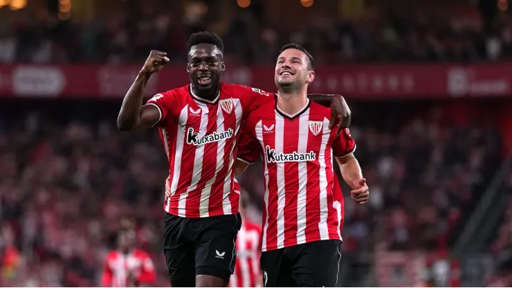 Gorka Guruzeta e Inaki Williams: esperanças ofensivas do Bilbao (Foto: Juan Manuel Serrano Arce/Getty Images)
