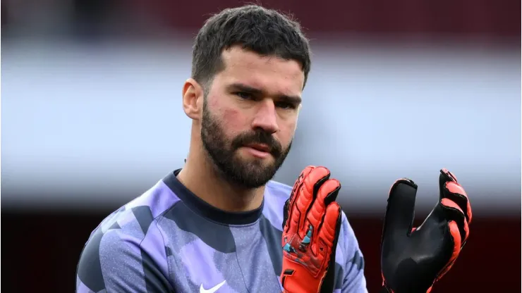 Alisson Becker of Liverpool (Photo by Justin Setterfield/Getty Images)
