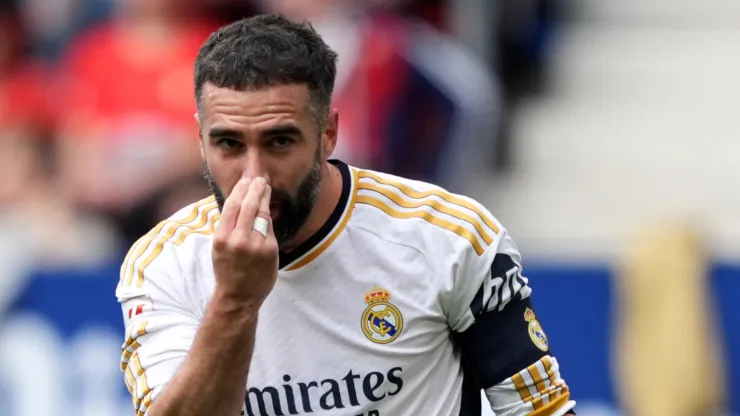 Carvajal se movimenta para companheiro ficar no Real Madrid (Foto: Juan Manuel Serrano Arce/Getty Images)
