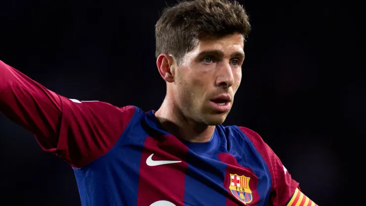 Sergi Roberto abriu o jogo em coletiva (Foto: Alex Caparros/Getty Images)
