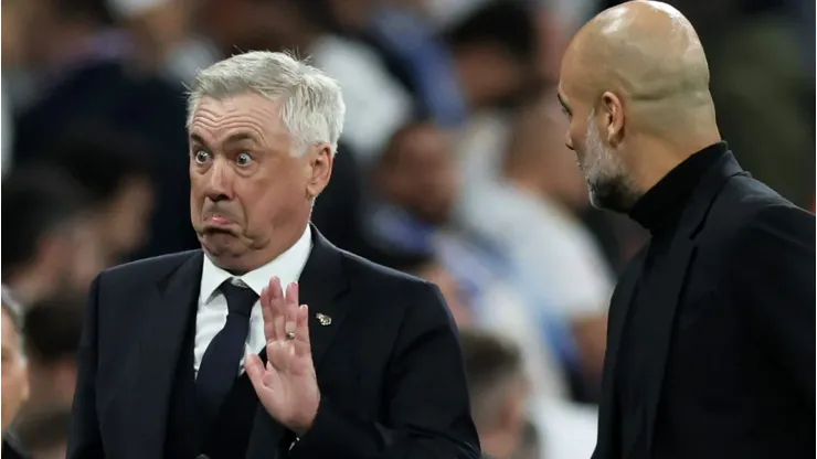 Carlo Ancelotti, Head Coach of Real Madrid, (Photo by Clive Brunskill/Getty Images) 
