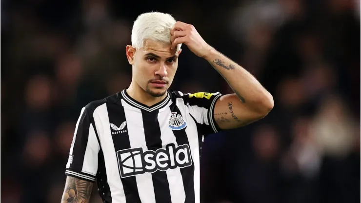 R$ 640 milhões: Bruno Guimarães pode trocar o Newcastle por potência da Premier League. (Photo by Ryan Pierse/Getty Images)
