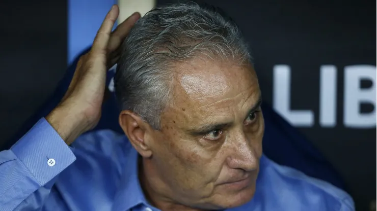 Tite está há pouco mais de oito meses no Flamengo. Foto: Wagner Meier/Getty Images
