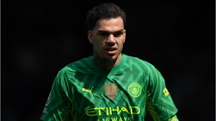 Ederson abriu o jogo sobre seu futuro (Foto: Justin Setterfield/Getty Images)
