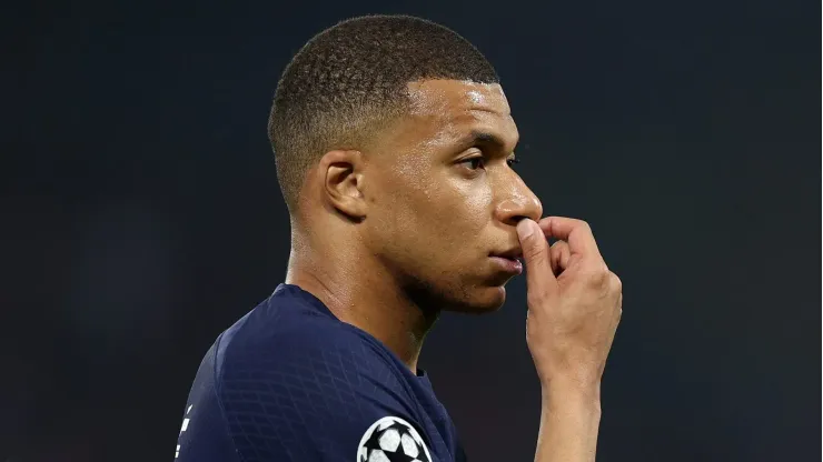 Mbappé (Photo by Richard Heathcote/Getty Images) (Photo by Richard Heathcote/Getty Images)
