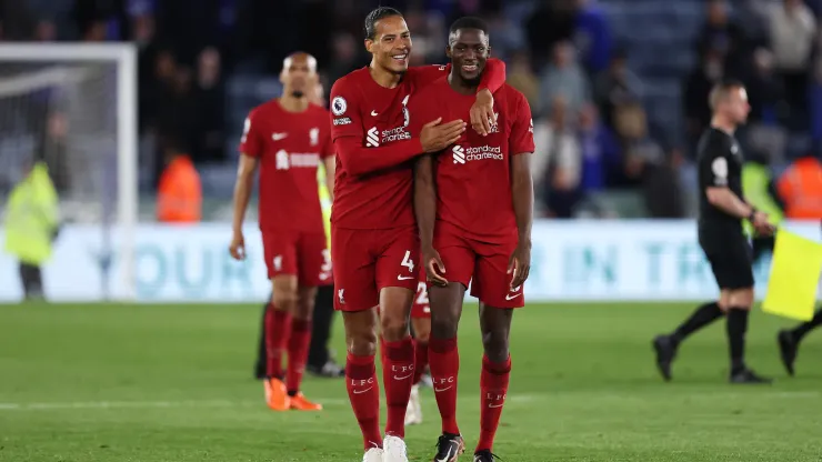 Virgil van Dijk e Ibrahima Konate pelo Liverpool
