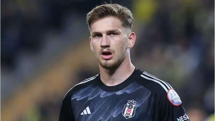  Semih Kilicsoy of Besiktas . (Photo by Ahmad Mora/Getty Images)
