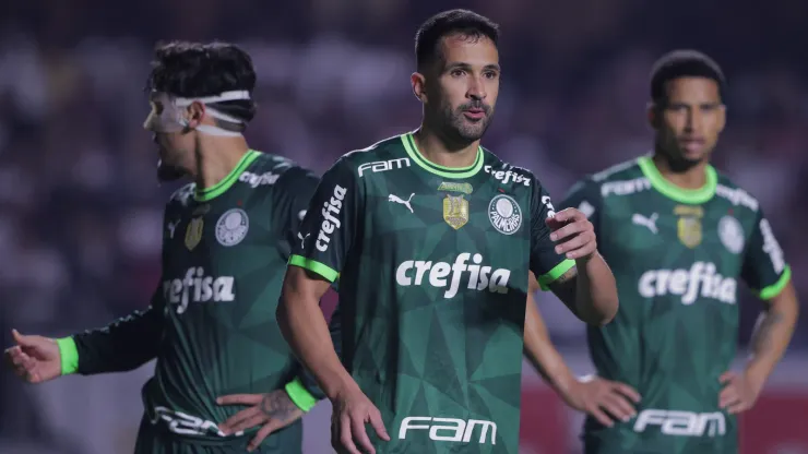 Luan em partida pelo Palmeiras
