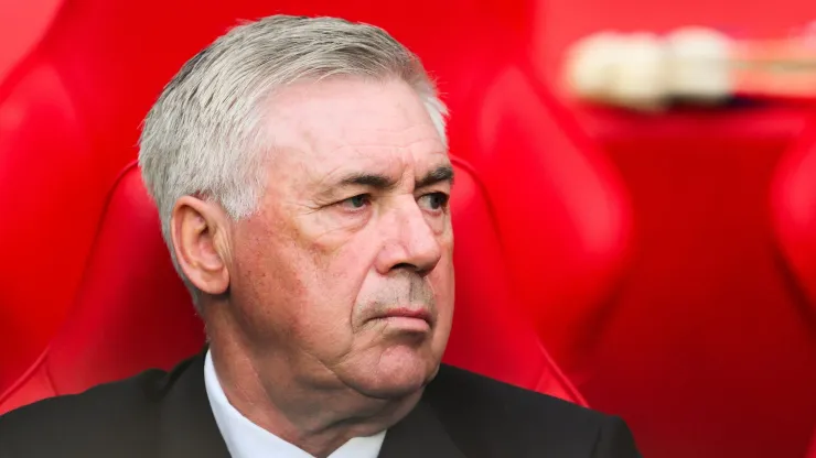 Técnico Carlo Ancelotti do Real Madrid (Photo by David Ramos/Getty Images)
