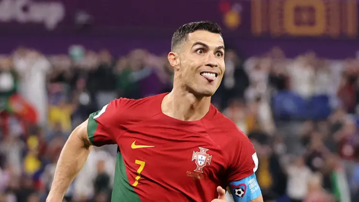 Cristiano Ronaldo em partida pela seleção
