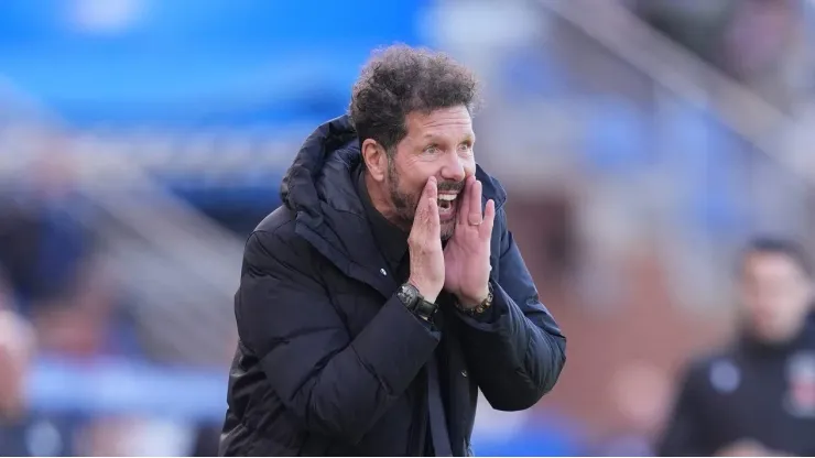 Simeone coloca jogador fora dos planos no Atlético de Madrid. Foto: Juan Manuel Serrano Arce/Getty Images
