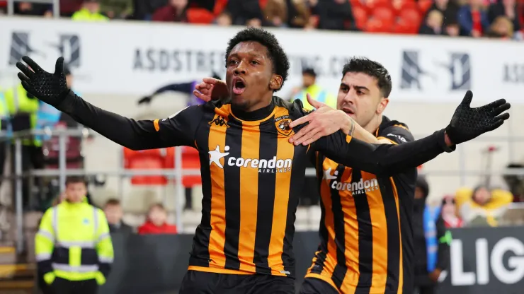 Jaden Philogene jogador do Hull City
