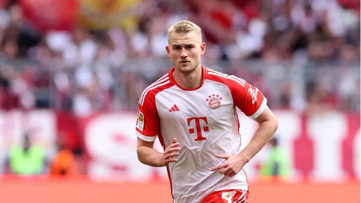 De Ligt é alvo do Manchester United, da Premier League. Foto: Alexander Hassenstein/Getty Images
