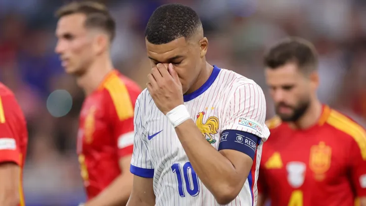 Mbappé se despediu da Eurocopa 2024 com um gol marcado e pouca inspiração. 
