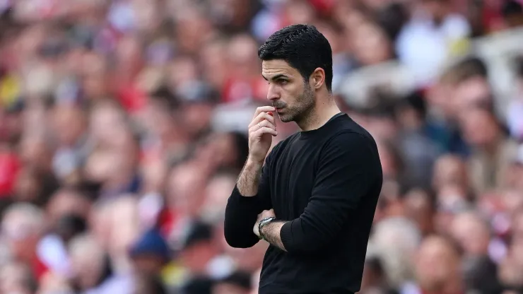 Arsenal de Mikel Arteta vê concorrência de gigante europeu por joia da Premier League. (Photo by Shaun Botterill/Getty Images)
