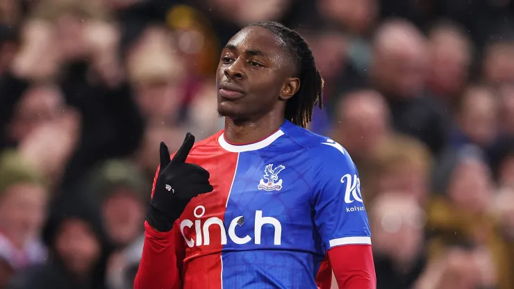 Eberechi Eze, jogador do Crystal Palace. (Photo by Alex Pantling/Getty Images)
