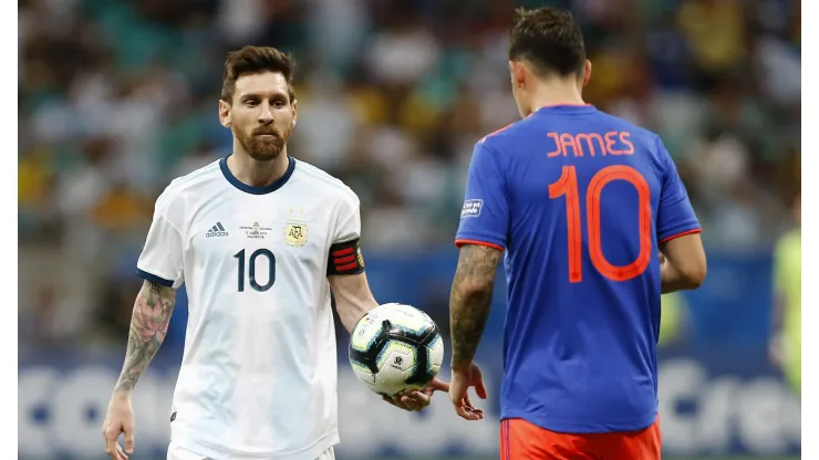 Messi e James Rodríguez  vão jogar a final da Copa América 2024.
