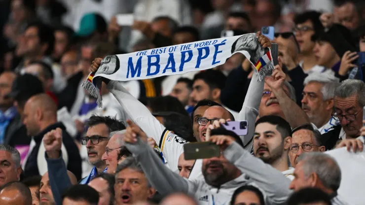 Torcida do Real Madrid está animada com a chegada de Mbappé
