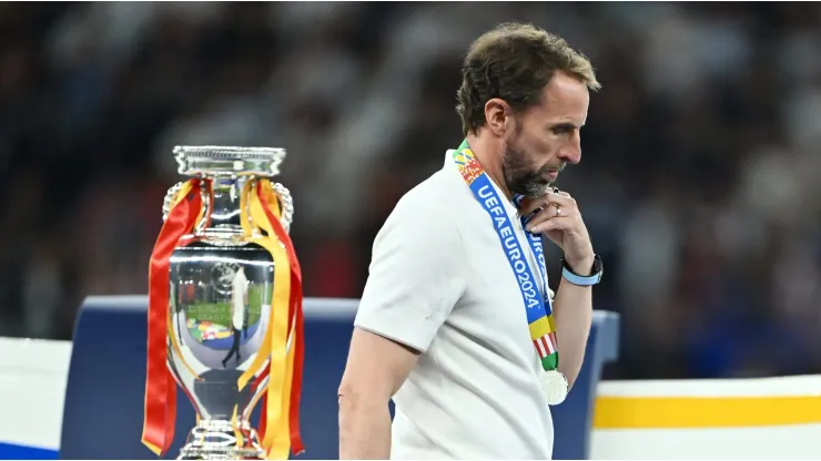 Lenda da Premier League crê que Southgate será demitido após derrota na Eurocopa. (Photo by Dan Mullan/Getty Images)
