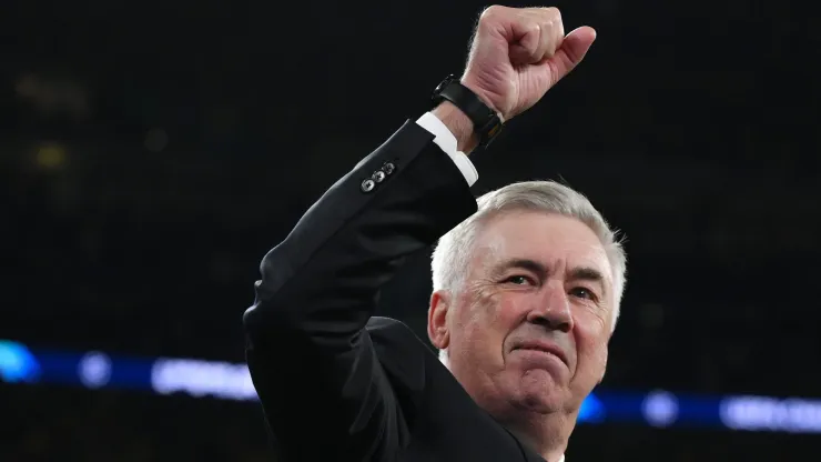 Carlo Ancelotti, técnico do Real Madrid (Photo by David Ramos/Getty Images)
